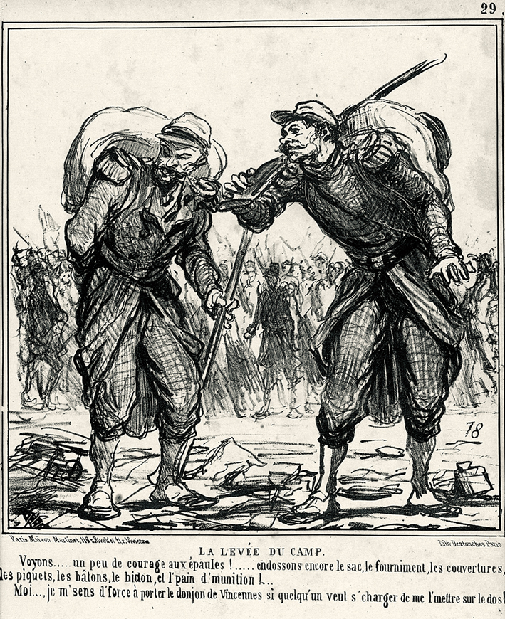  奥诺雷·杜米埃 Honore Daumier ——营地堤防